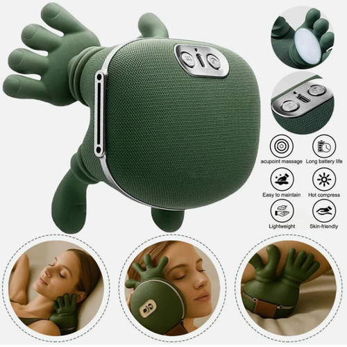 Neck shoulder massager with - massager,