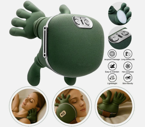 Neck shoulder massager with - massager,