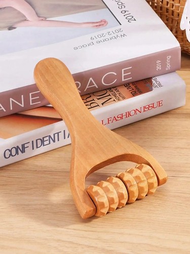 Wooden roller massager - massager, body
