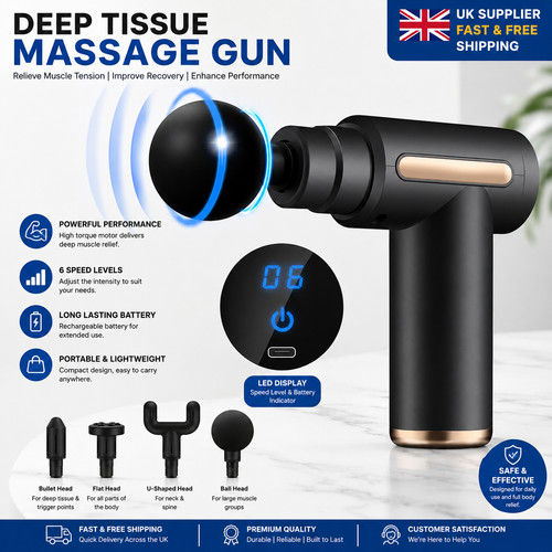 Deep tissue massage gun - tissue,