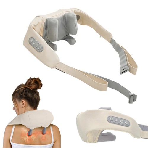 Neck shoulder massager with - neck, &