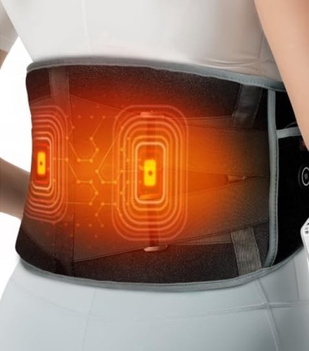 Back massager heated pad deep - heated,